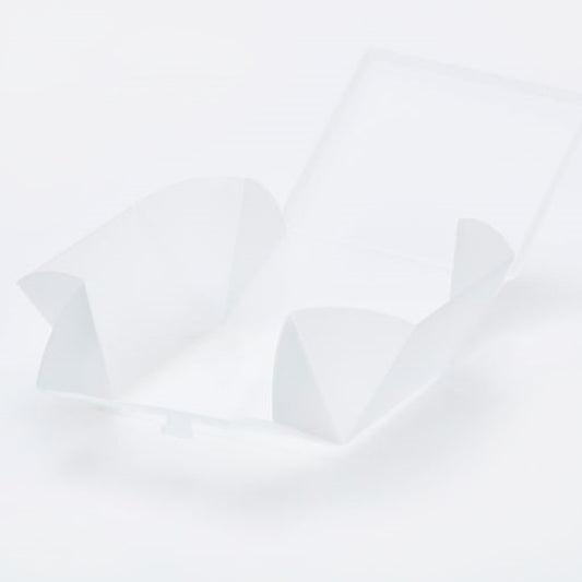 Lunchbox in transparent-weiß