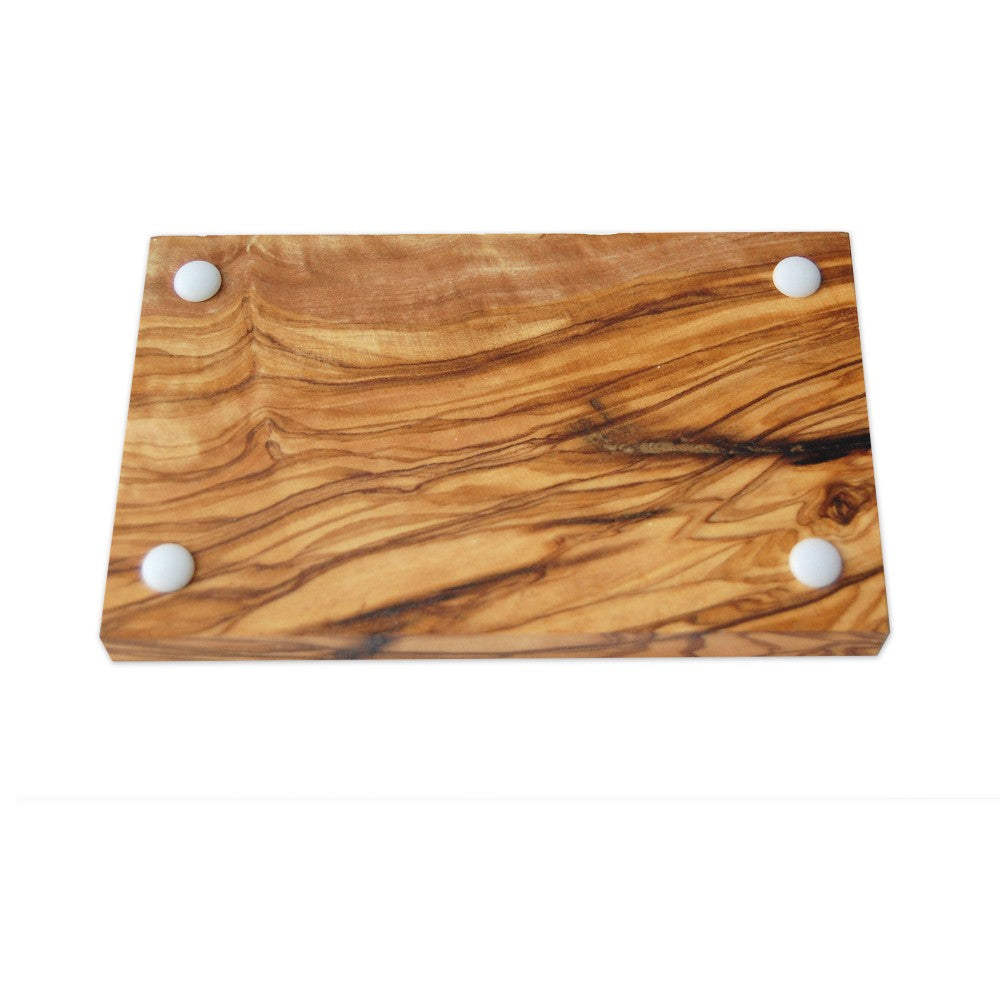 Seifenschale aus Olivenholz