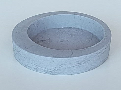Beton Schale hellgrau