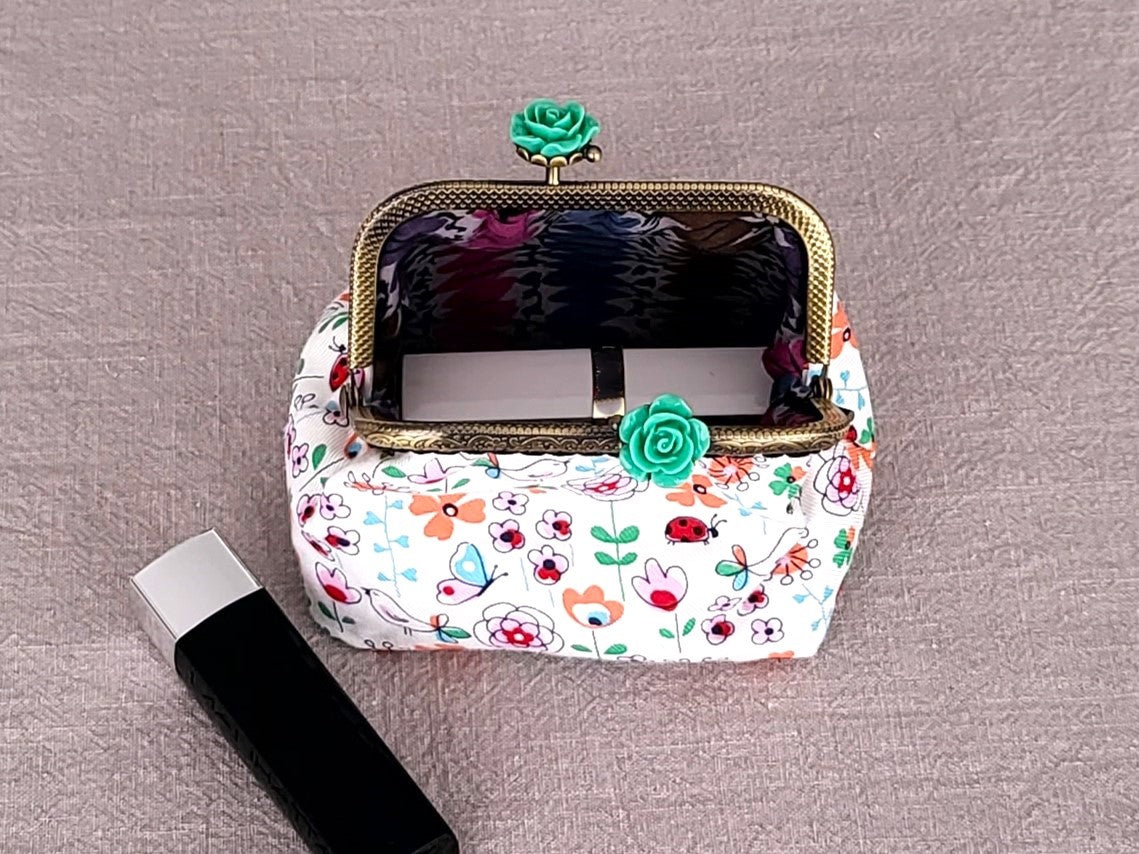 Clipbörse Lily Rose - Innenansicht und Größendarstellung