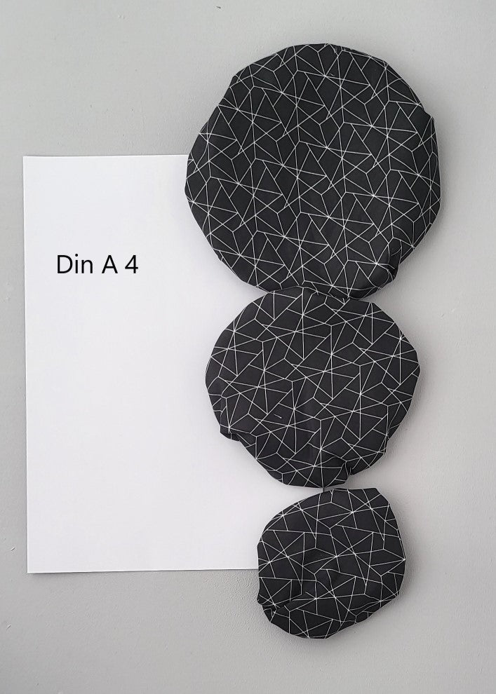 Schüsselhauben in 3 Größen - für Müslischüssel, mittlere oder große