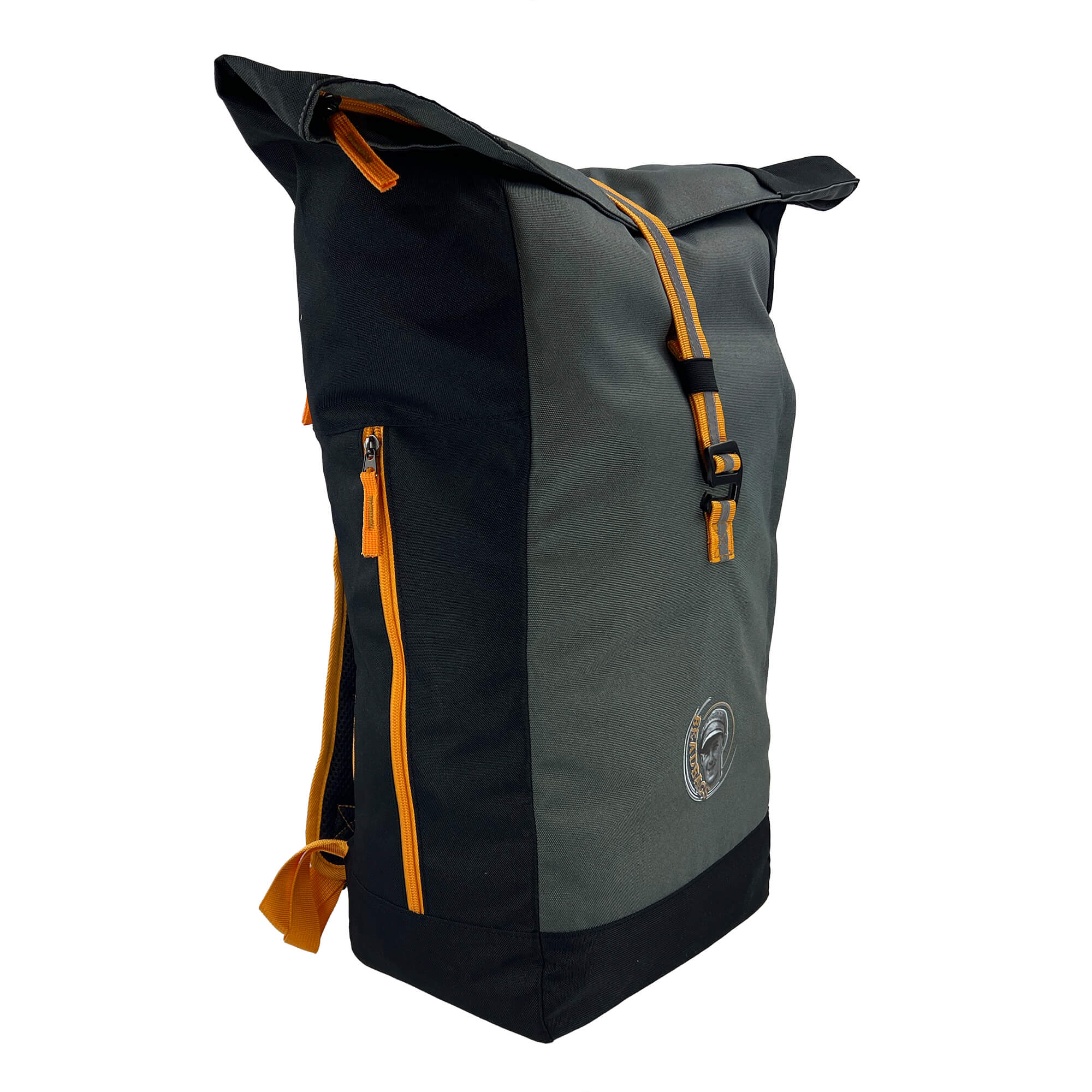 Rolltop Rucksack Nordsee in grau