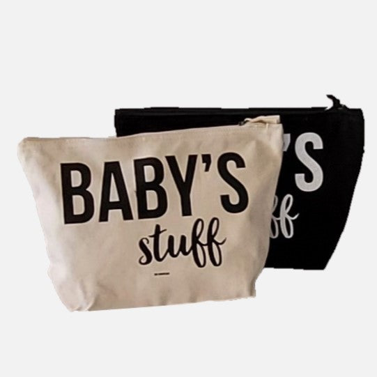 Baby Stuff - Kulturtasche in schwarz oder beige