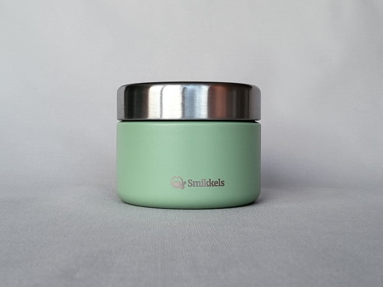 Lunch Pot Edelstahl lindgrün für 420 ml , auslaufsicher und leicht