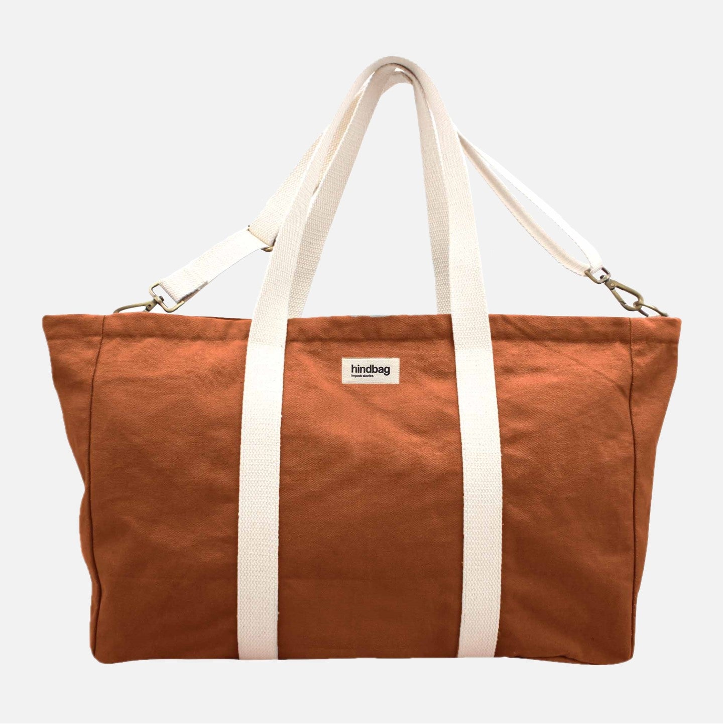Reisetasche Stoff für das Wochenende in orange
