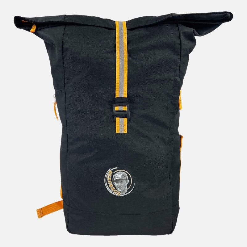 Rolltop Rucksack schwarz mit raffinierter Innenausstattung von BEADBAGS