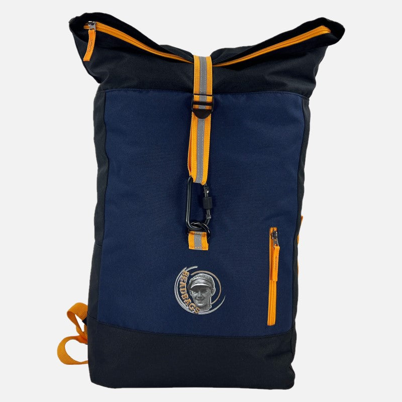 Rolltop Rucksack Ostsee aus rPET von BEADBAGS in dunkel-blau