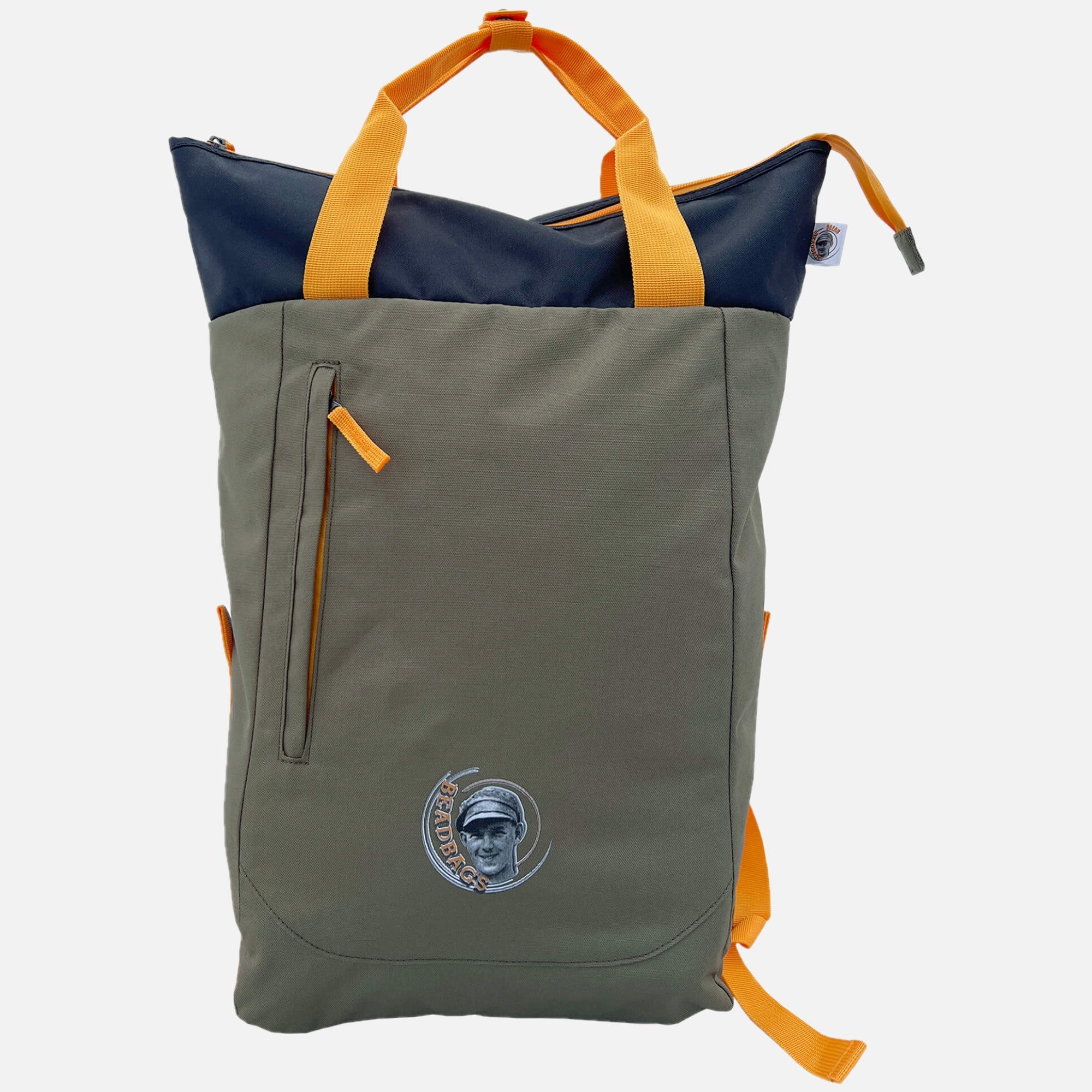 Rucksack von Beadbags aus der Reihe Pazifik in olivfarben