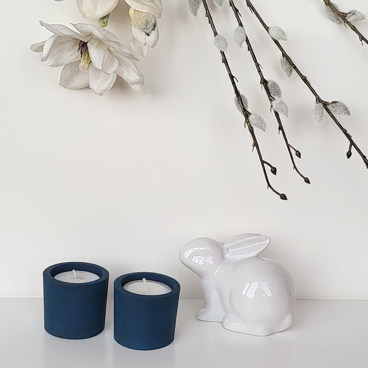 Teelichthalter ELFI Beton natur und weitere Farben