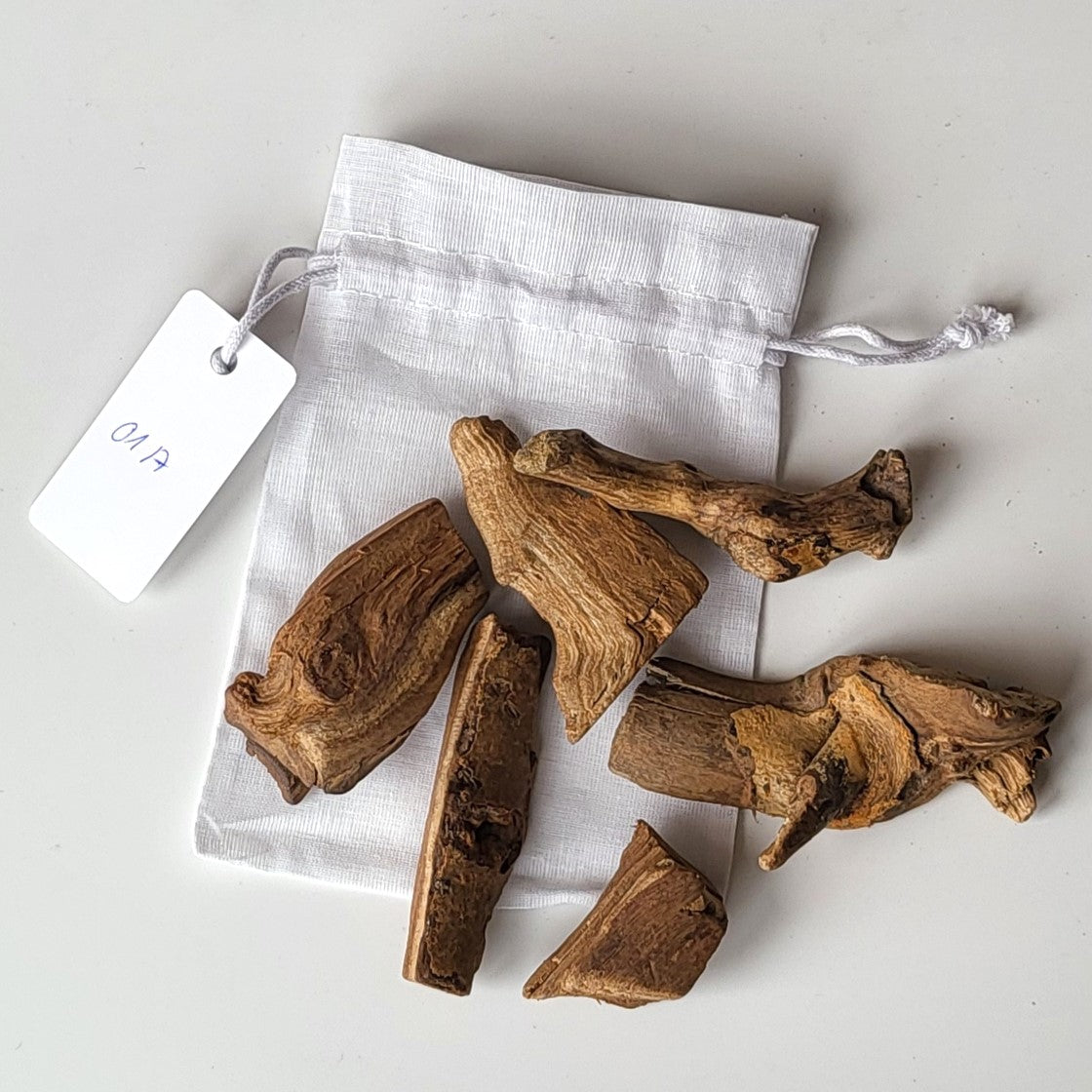 Deko Muscheln im Organdy Säckchen