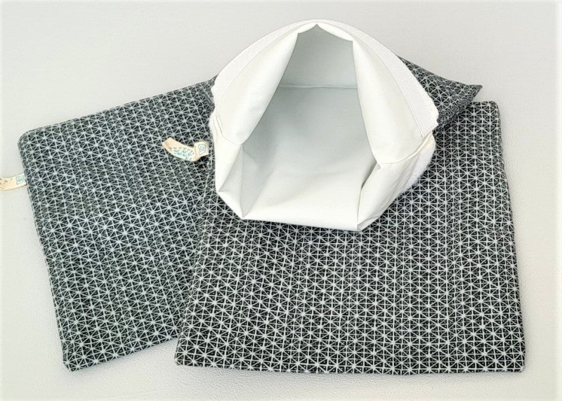 Snack Bag grey cosmos