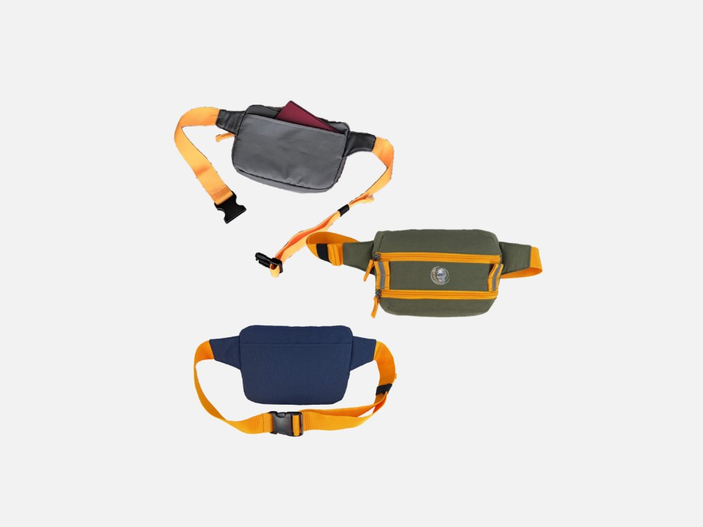 Cross-Body Bag oder Bauchtasche recycelt