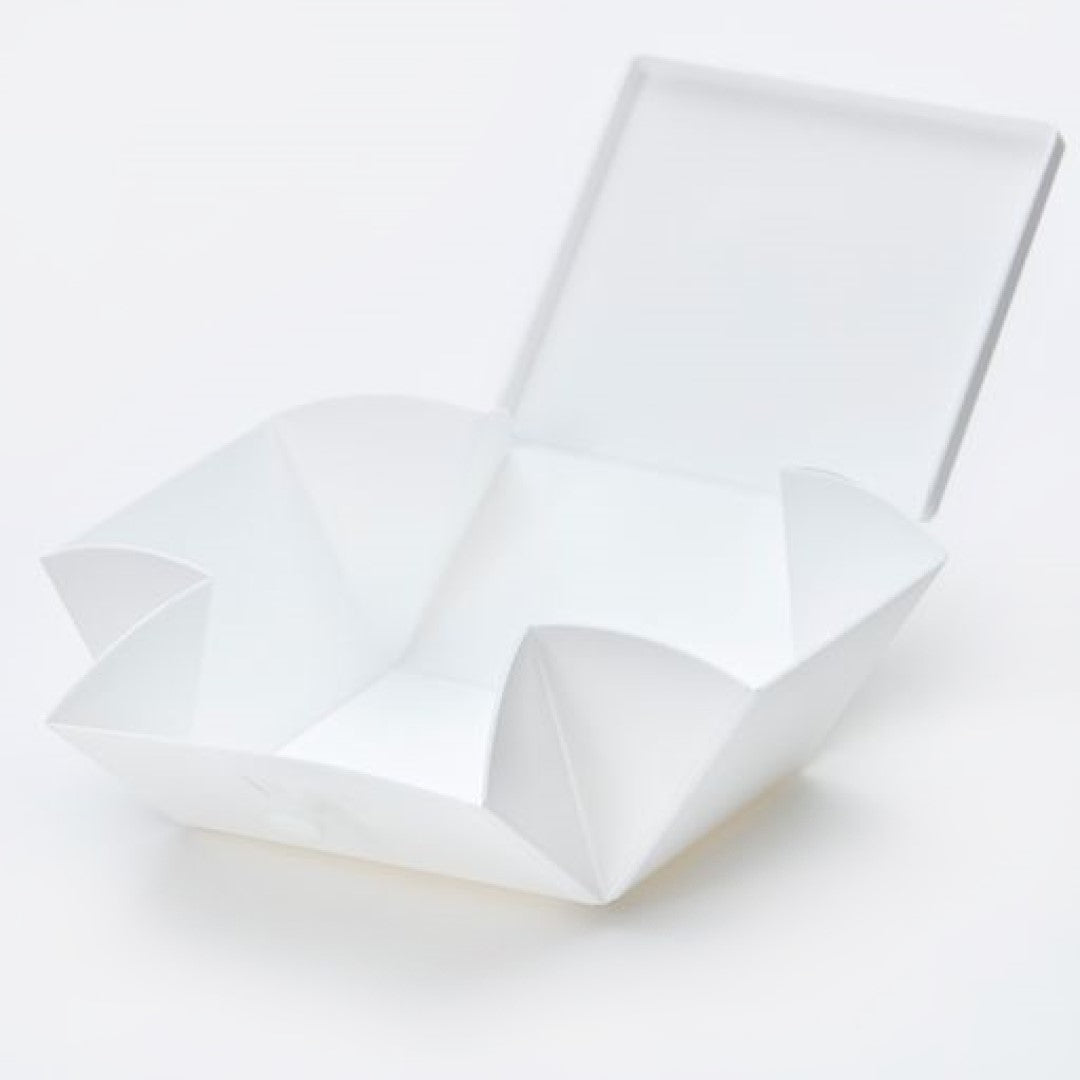 faltbare Lunchbox in weiß