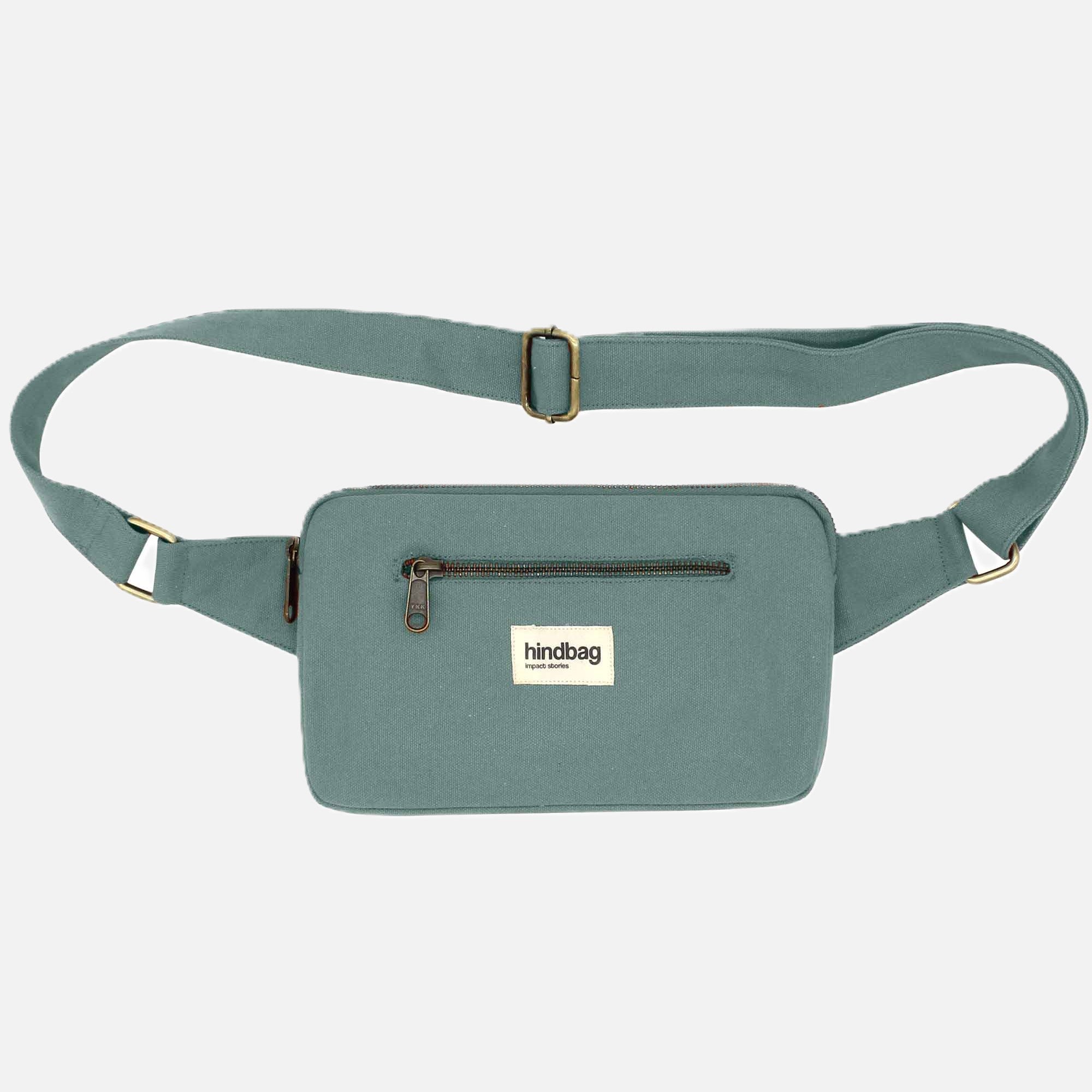 Cross body Tasche in Salbei Farben von hindbag. 