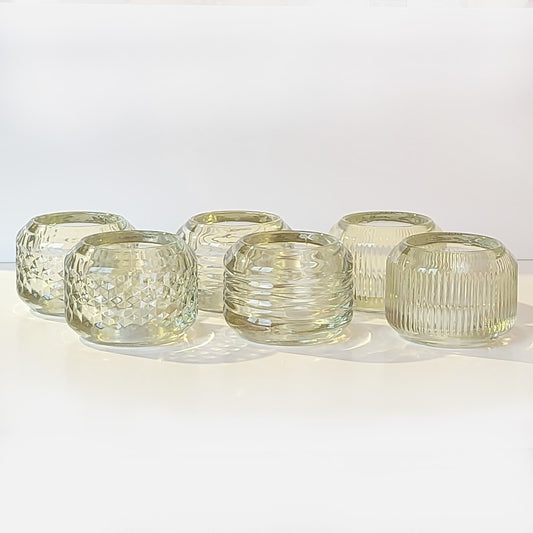 Teelichthalter Bodhi Klarglas in 3 Varianten