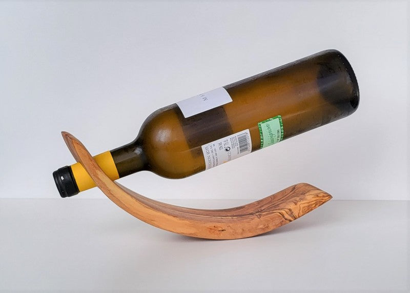 Weinständer Olivenholz